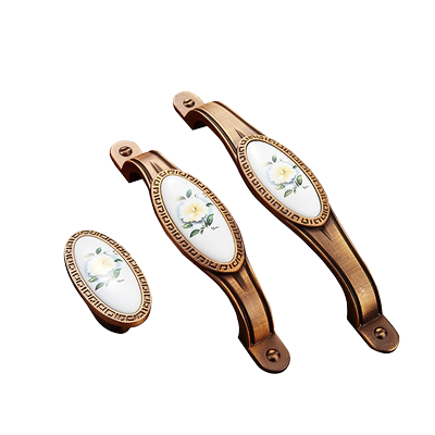 单孔把手陶瓷橱柜轻奢欧式欧式