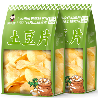农科院原味土豆片云南薯片零食