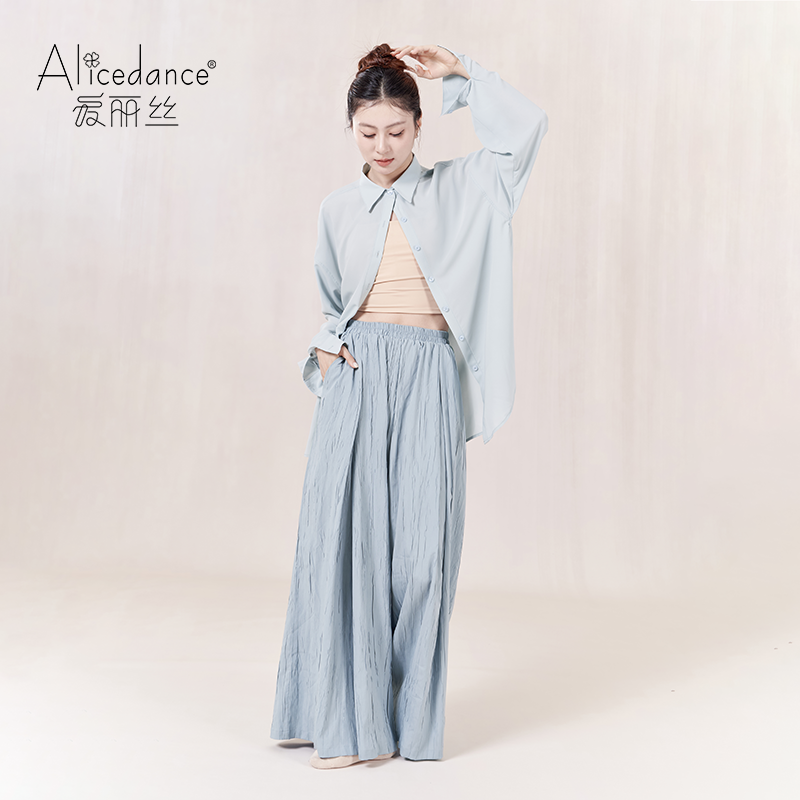 AliceDance现代舞蹈练功服衬衫