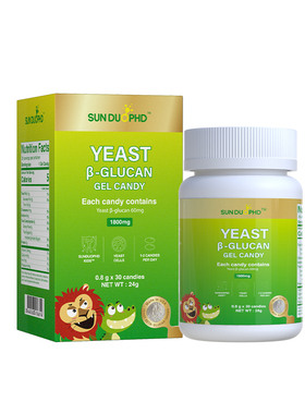 SUNDUOPHD朵博士酵母β-葡聚糖酵母提取物儿童小学生自身保护力