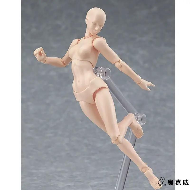 人偶关节素体人体模型美术绘画摆件人体手掌手指关节可动
