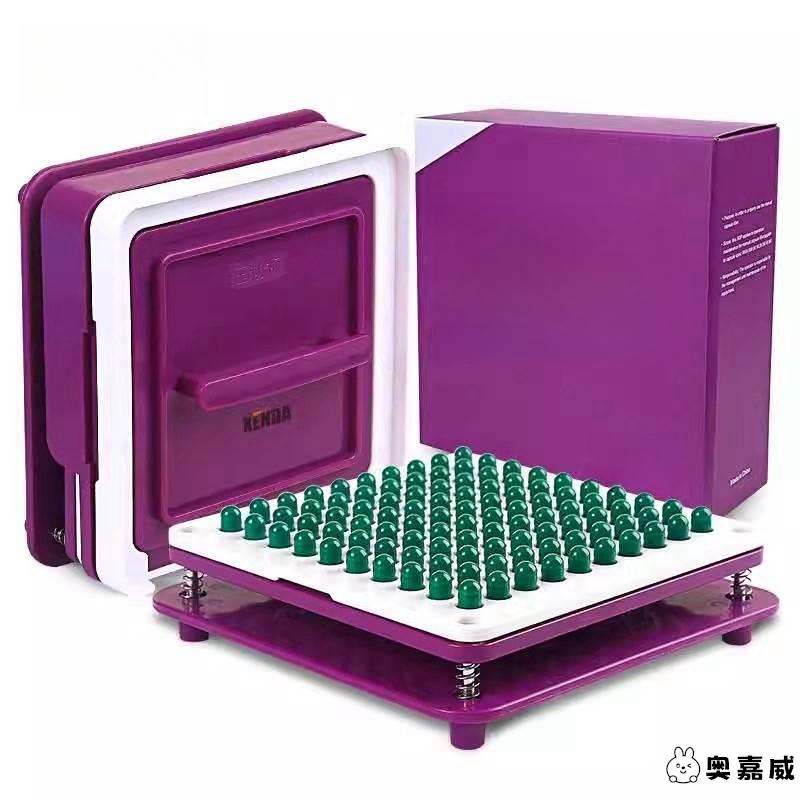 0号100孔胶囊壳灌装器#填充板胶囊板装填板装粉机器专业