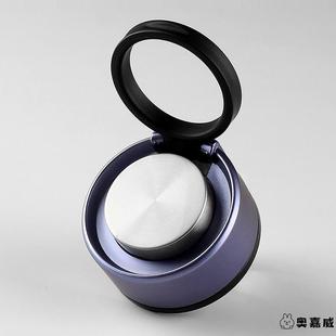 双层玻璃杯盖单卖茶杯盖子配件单层带提环水杯盖通用型配盖