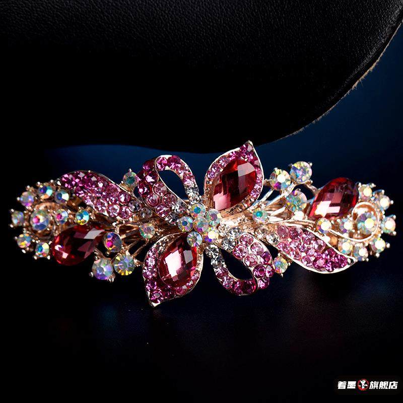 闪耀水钻，优雅时尚发饰！盘发一字发夹子后脑勺顶夹拎环,居家日用,居家日用套装,淘宝优惠券,粉丝福利购,淘宝优惠卷