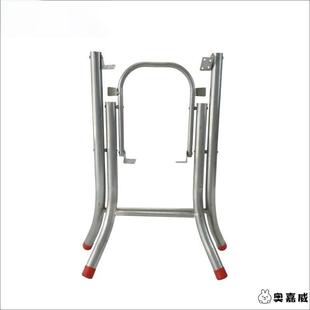 折叠脚铁脚桌脚桌子镀锌腿餐腿小桌支架桌铁脚桌圆桌腿腿台