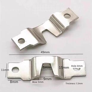 相框加厚银横直条挂钩挂/暗挂/挂画五金配件国画油画字画框100个