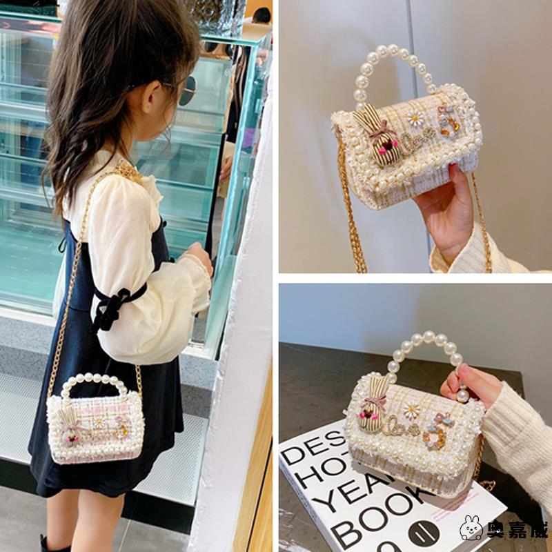 儿童小孩斜挎包包女童可爱新款2025小女孩时尚公主背包零钱小跨包