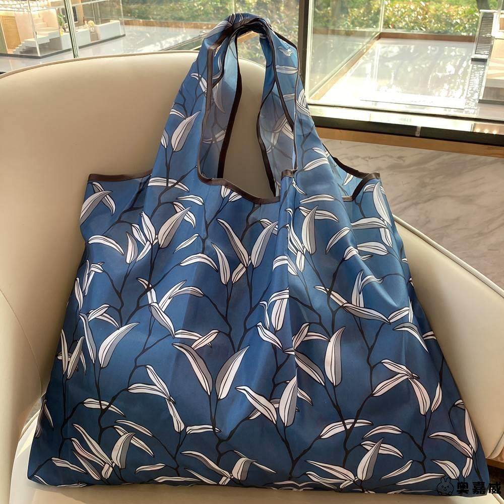 便携可折叠超市购物袋大容量包防水布袋买菜袋子手提袋大号环保袋