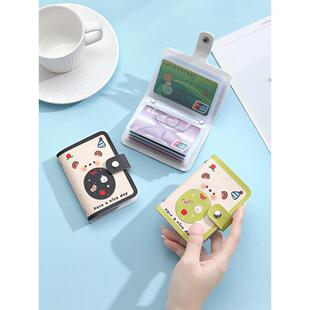 钱包女款轻薄小巧卡通卡包女多卡位超薄防消磁卡夹可爱卡通收纳包