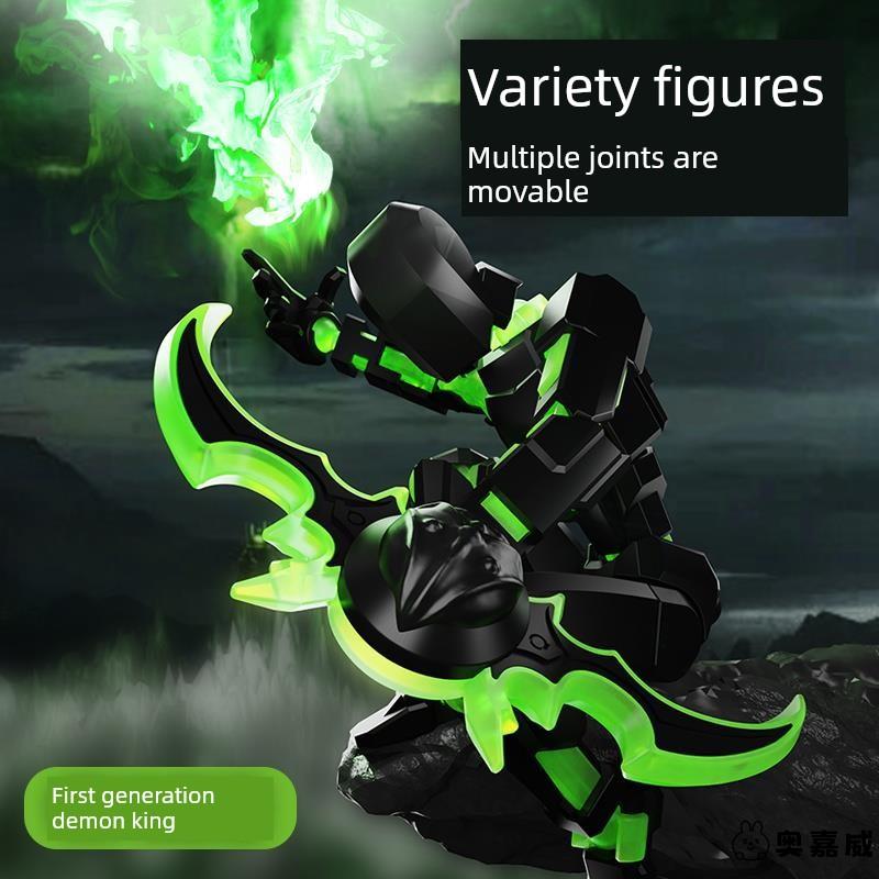 全身关节可动人偶玩具新款磁吸变形机器人打