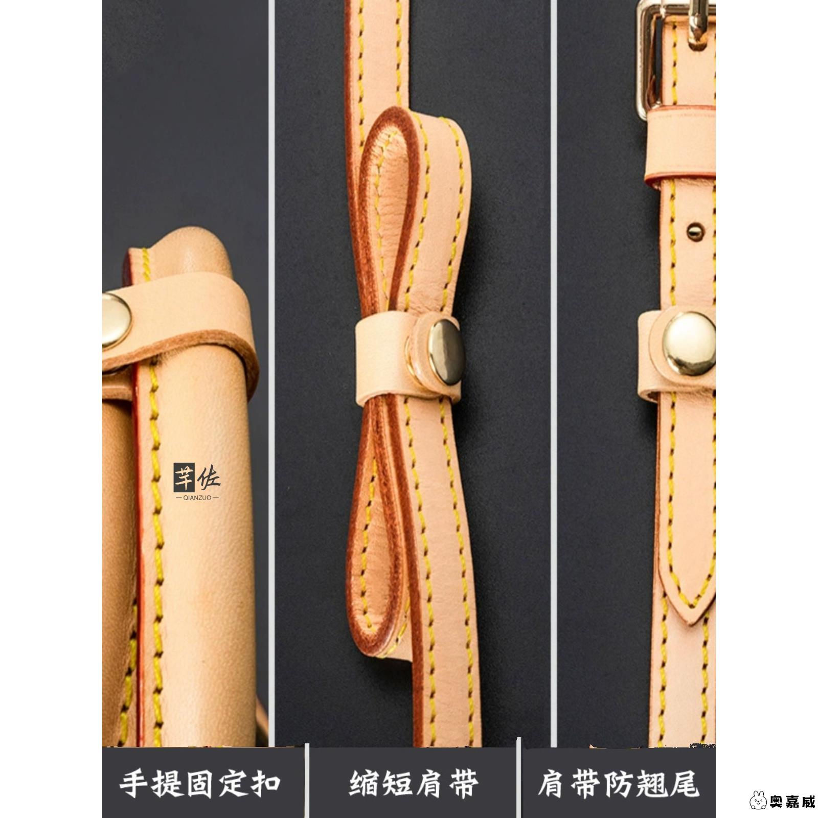 头层牛皮调节扣包带卡扣新款肩带缩短神器配件手提包固定真皮夹扣