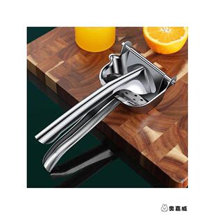 手动榨汁机304不锈钢水果压汁器家用炸橙汁石榴专用柠檬挤压神器