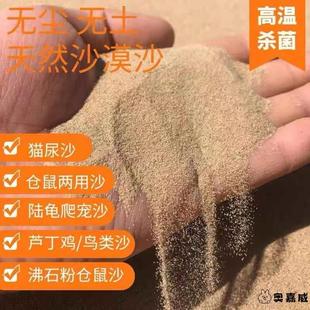 细沙沙漠沙子仓鼠浴沙猫砂陆龟爬虫沙沸石粉尿沙鸟类沙仓鼠两用沙
