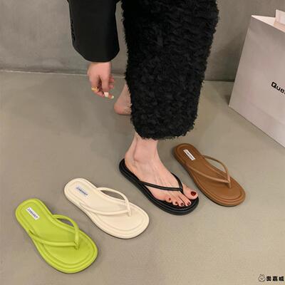 2025年沙滩人字拖鞋罗马风格韩版