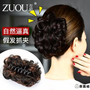 假发大发夹抓夹头发夹子盘发头饰短发神器卡女头花发圈妈妈后脑勺