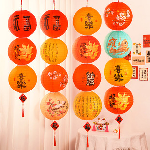新年小灯笼挂饰2026马过年迎新装饰挂件春节家里室内年味氛围布置