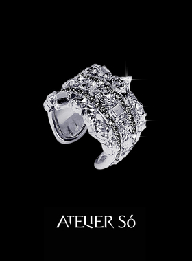 ATELIERSO925纯银原创设计戒指