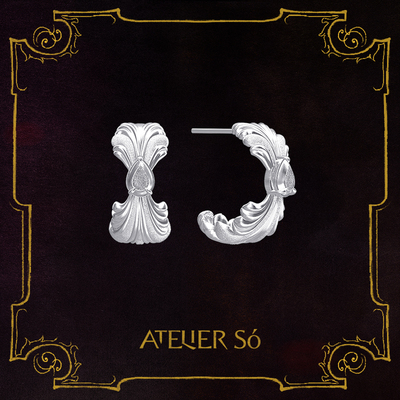 ATELIERSO克拉钉砂耳圈