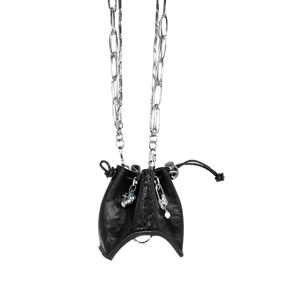 atelierso羊皮迷你月牙包