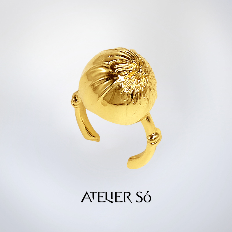 ATELIERSO风铃暗花戒指