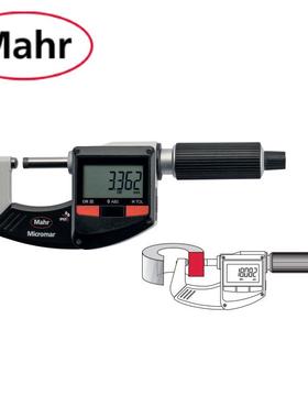 德国Mahr马尔球对平测砧壁厚数显千分尺40EWR-R 4157030 4157031