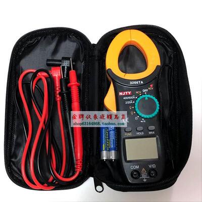 南京天宇3266TA数字钳形万用表600A钳形数字电流表