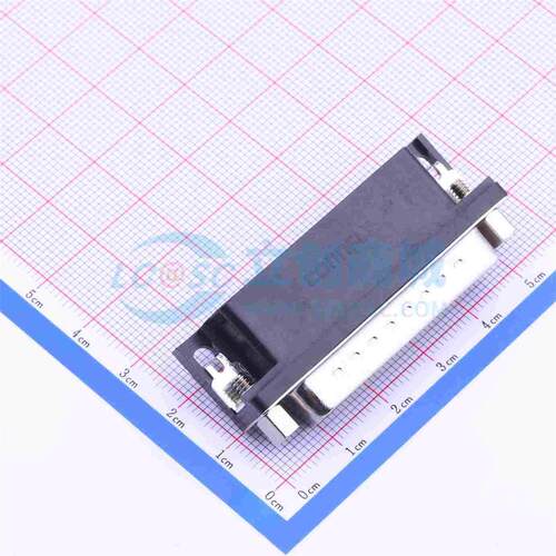 D-Sub连接器 DS1038-44MBNSIA74-0CC 弯插44P 带六角螺丝 CONNFLY