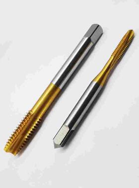 镀钛机用丝锥 黄色涂钛高速钢先端M3 4 5 6 8 10 12 14 16 18 20