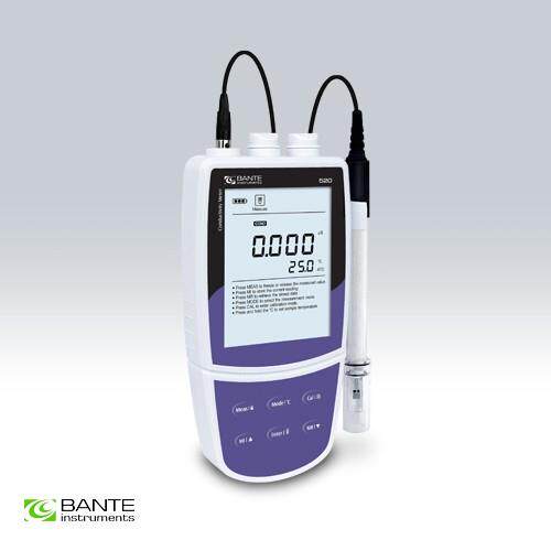 上海般特Bante531高精度便携式电导率仪盐度计海水及实用盐度测量