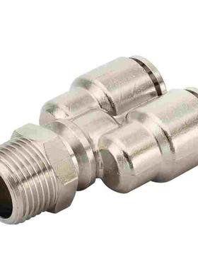 神威气动全铜镀镍PXT三通快插接头PXT4/PXT6/PXT8/10/12/16-01