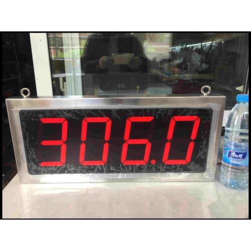 大屏幕防水仓车间棚冷库0-10V4-20mA通讯压力温度通讯表计显示器