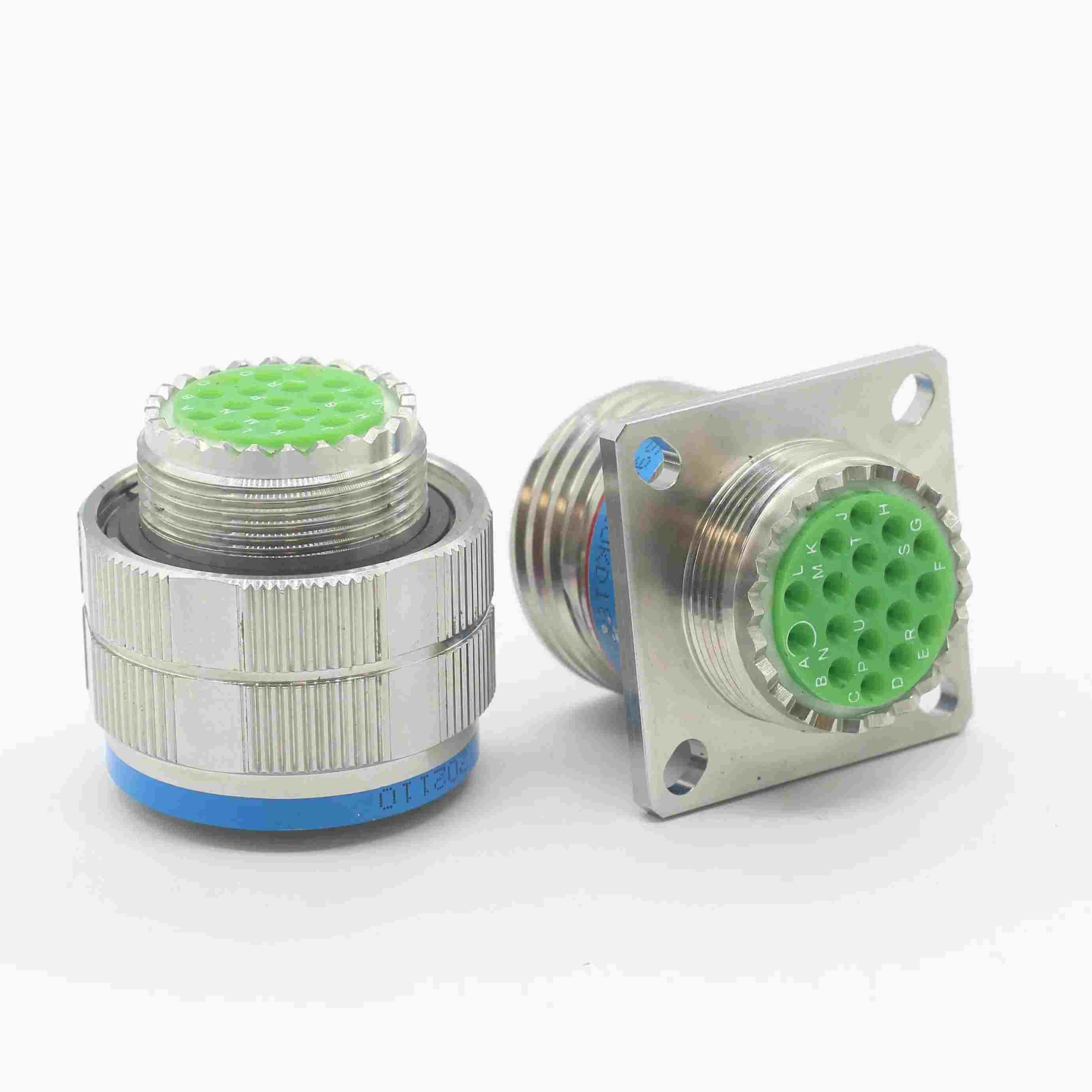 J599/26KD18SN J599/20KD18PN圆形电连接器 18芯航空插头座