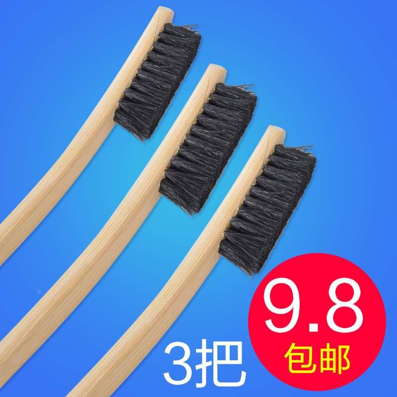 汽车轮毂清洗刷 鬃毛刷轮毂刷 马毛刷子清洁刷长柄轮毂刷