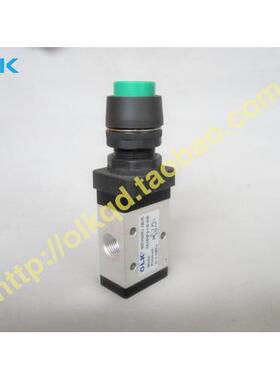 OLK机械阀M3PP210-08/110-06二位三通凸头按钮一进一出替换亚德客