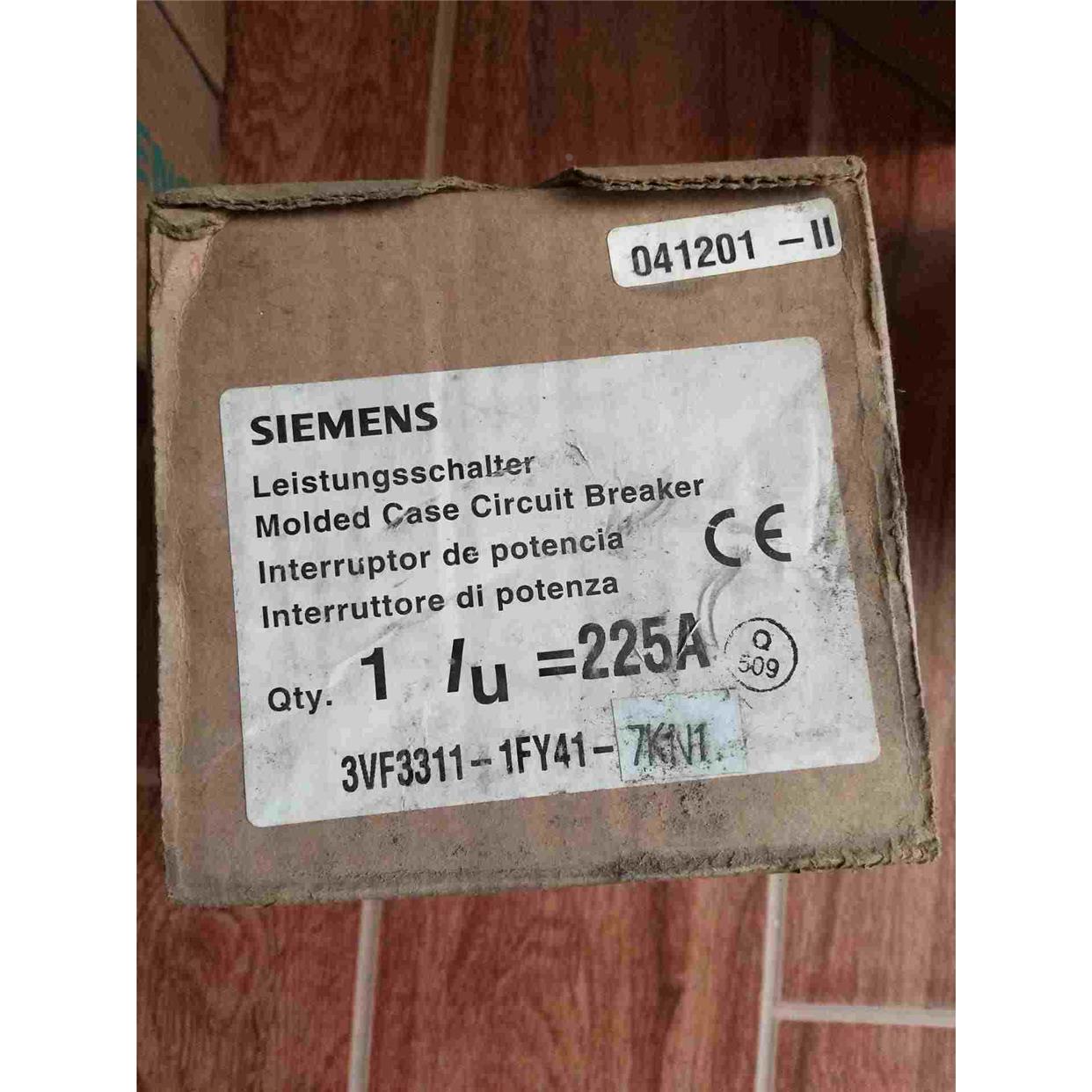 断路器3VF3311-1FY41-7KN1 225A 3P 现货