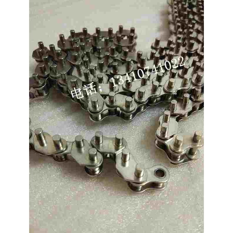 35B碳钢链条度烙链条带挡边销长5mmHELLER回流焊链条