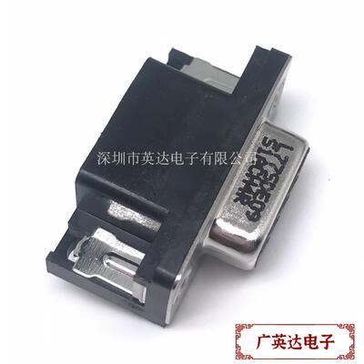 AMPHENOL安费诺 RS232串口DB9母座D-SUB9母头 L77SDE09S1ACH4R