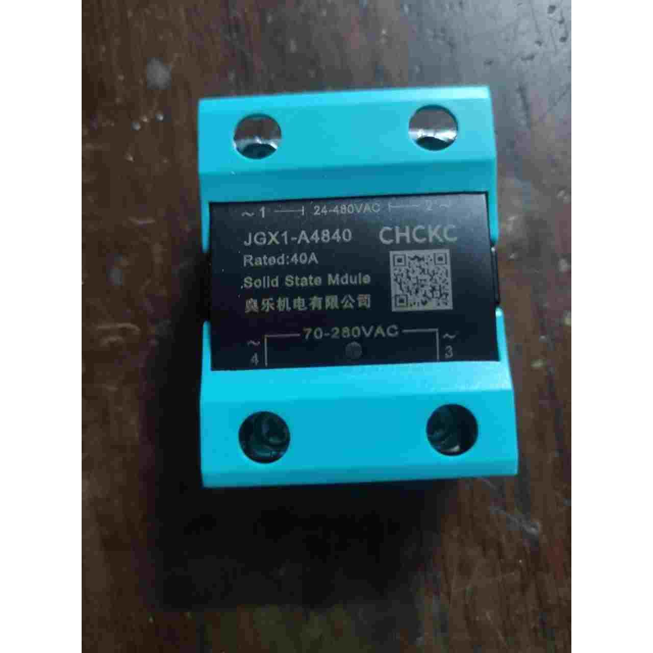 CHCKC交流控交流固态继电器JGX1-A4840 SSR-40AA