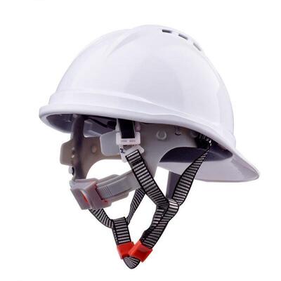 邦斯拓V型透气安全帽工地进口材质领导监理电力施工防砸透气头