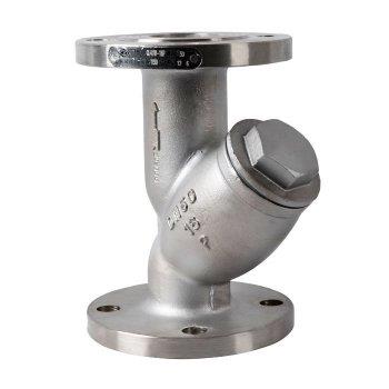304 不锈钢法兰过滤器 不锈钢Y型过滤器GL41W-16P DN50 DN65 DN80