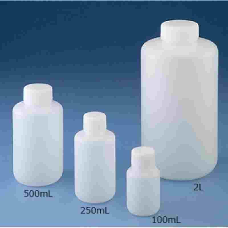 NIKKO亚速旺HDPE瓶圆形窄口TPE垫1L2L/50/100/200/250/300/500ml