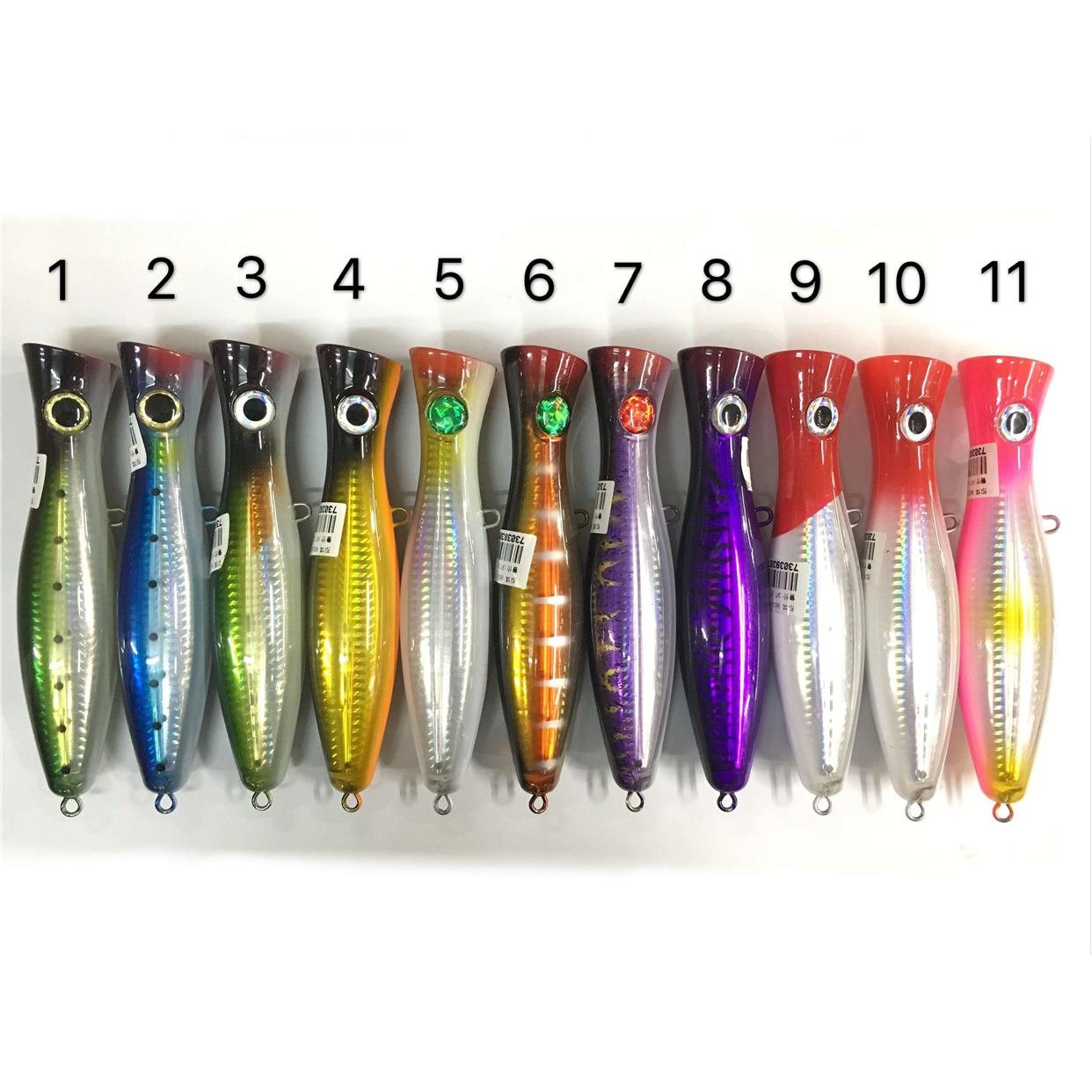 波爬 2个包邮假饵 波爬路亚鱼饵 高级波爬 poper 约77克远投假饵