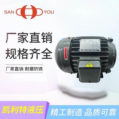 三友SANYOU油泵电机马达 SUHL 1HP 0.75KW/1.5/2.25/5.5/7.5KW