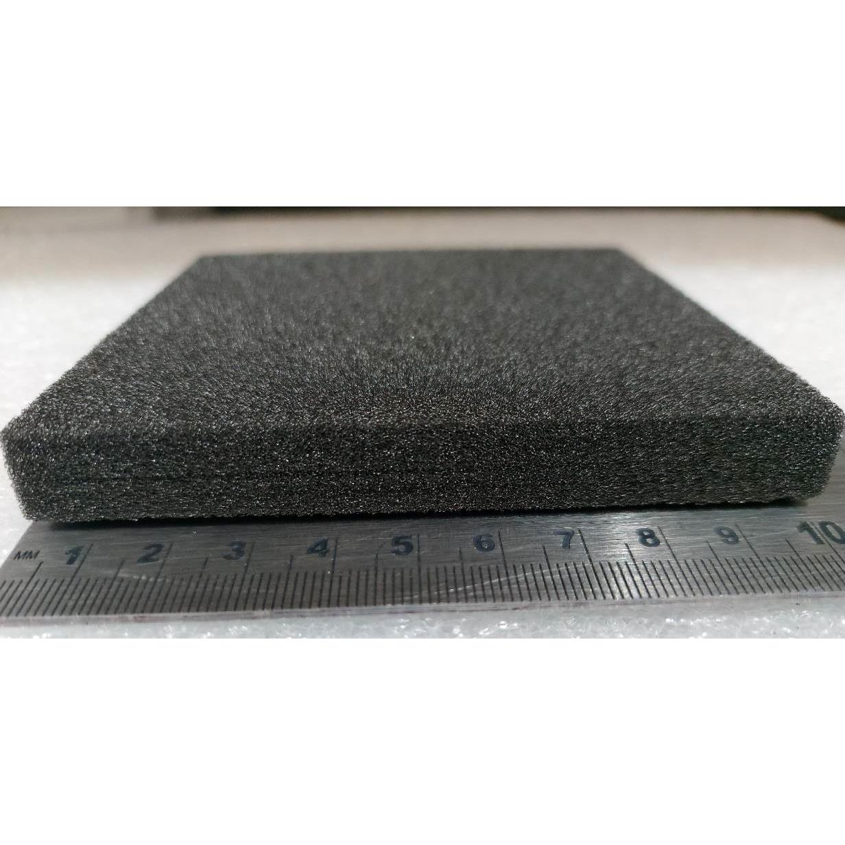 100*100*12.7mm RVC材料 网状玻碳 工作电极 多孔微孔玻璃碳10PPI