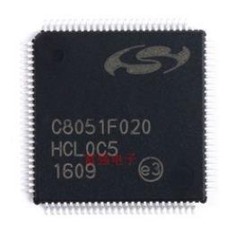 C8051F020 F022  F120 F124-GQR LQFP100 微控制器芯片 全新原装