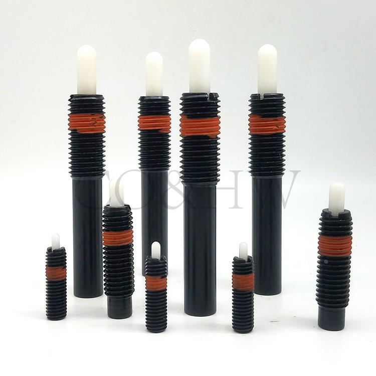 ZAP15超轻载型尼龙销弹簧柱塞 伸缩弹顶销NPJS3/4/5/6/8/10/12/16