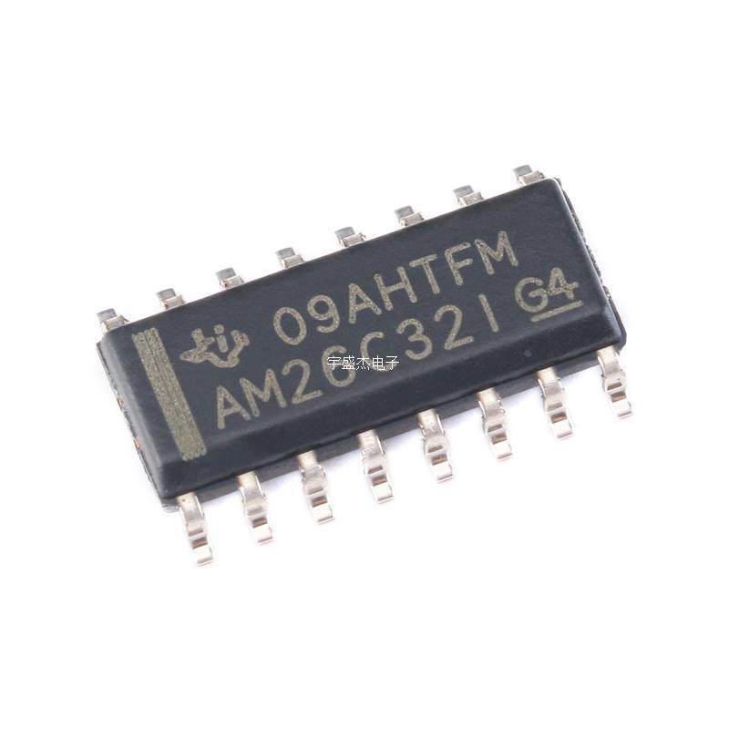原装正品 贴片 AM26C32IDR SOIC-16 四路差分线路接收器芯片
