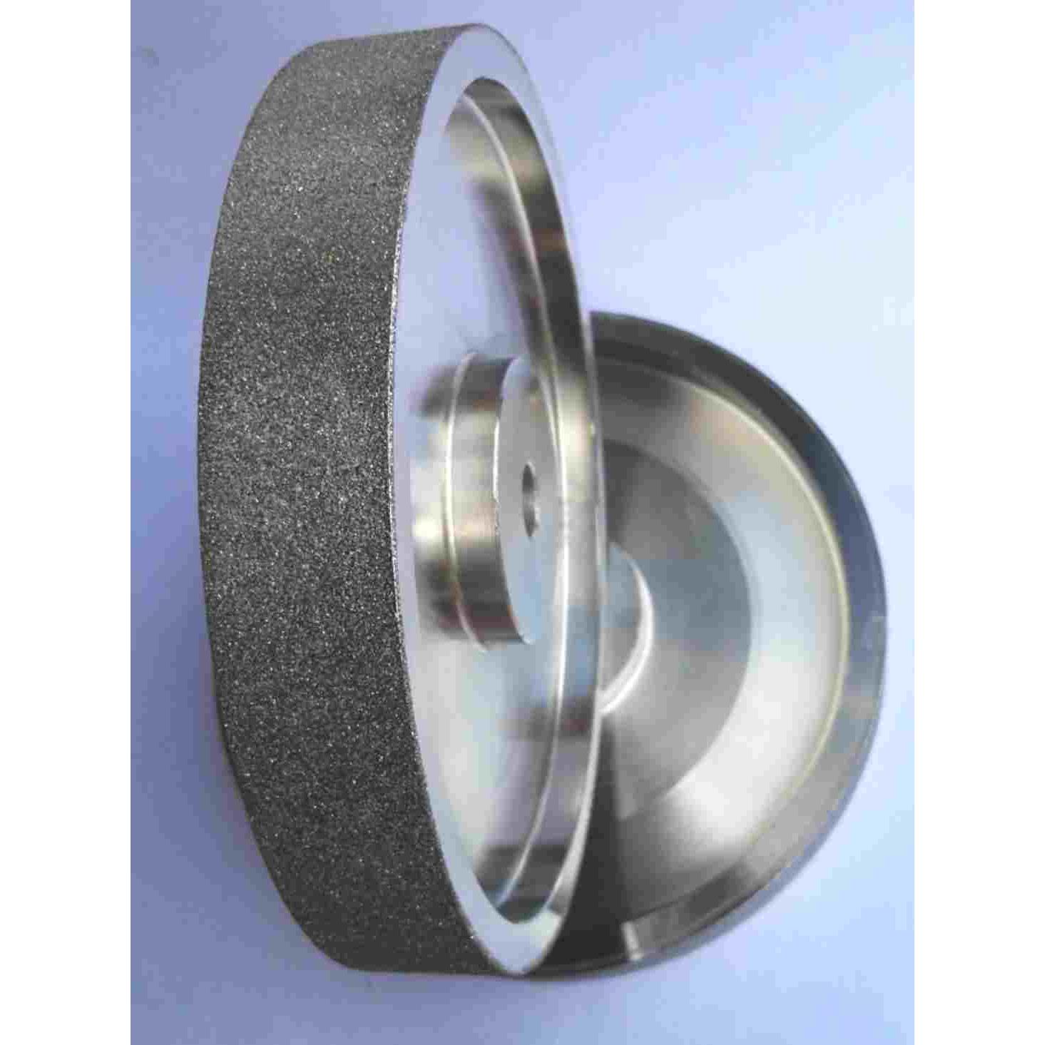 金刚石合金磨轮 6寸x25x12.7孔磨刀钨钢玉石平行砂轮金刚石水砂轮