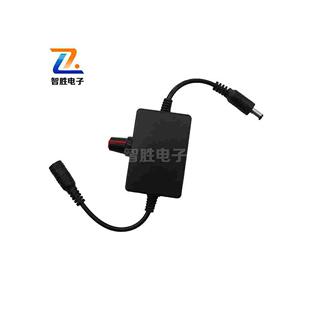 pwm调速器鼓风机调速线DC5521暴力风扇开关调速线 5-24V通用