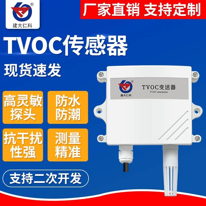 壁挂空气质量检测仪TVOC变送器传感器485MODBUS4-20ma空气变送器